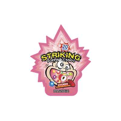 Striking Lychee Flavour Popping Candy
