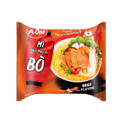 A-One Instant Noodles - Beef Flavour