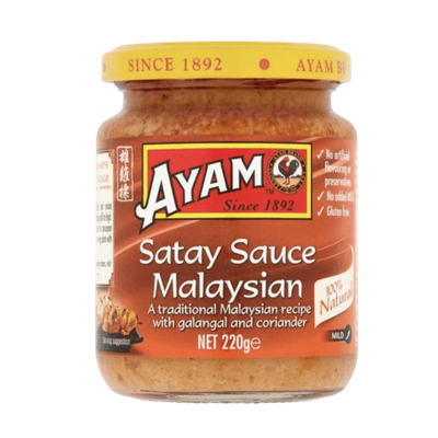 AYAM Malaysian Satay Sauce 220g 雄雞標馬來西亞沙爹醬 AYAM Malaysian Satay Sauce