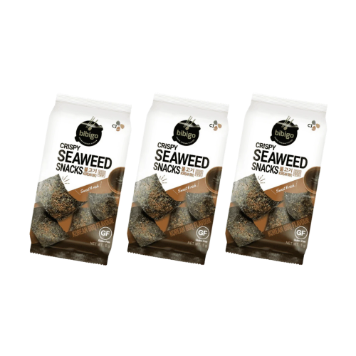 BIBIGO Crispy Seaweed Snacks BBQ 3x5g 