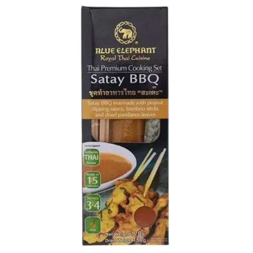 Blue Elephant Satay BBQ Cooking Set