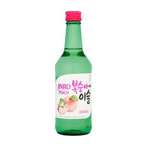 Jinro Peach Soju (Alc13%) 350ml 