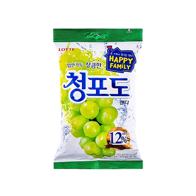 *Lotte Green Grape Candy 153g 樂天青提子糖 Lotte Green Grape Candy 153g