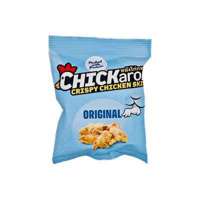 Chickaron Crispy Chicken Skin Original 40g 