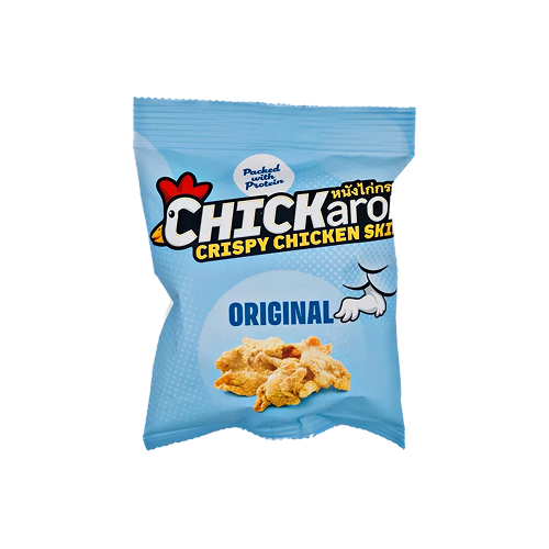 Chickaron Crispy Chicken Skin Original 40g 