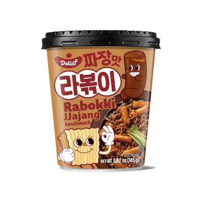 DELIEF Jjajang Rabokki 165g DELIEF炸醬年糕 DELIEF Jjajang Rabokki 165g
