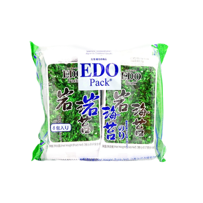 EDO Laver Seasoned Seaweed 16g HAITAI EDO岩海苔 EDO Laver Seasoned Seaweed 16g
