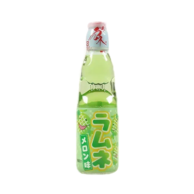 Hatakosen Melon Ramune Soda 200ml