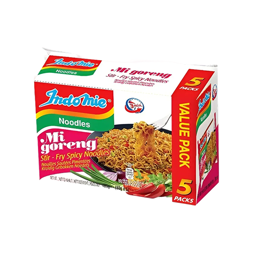 Indomie Mi Goreng Stir Fry Spicy Flavour 5x80g