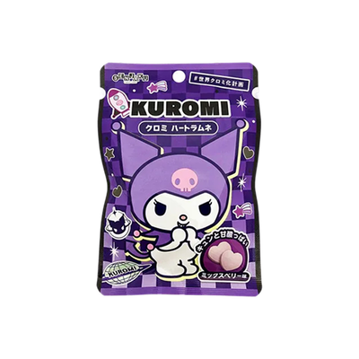 SENJAKUAME Kuromi Heart Candy Ramune Flavour 35g 