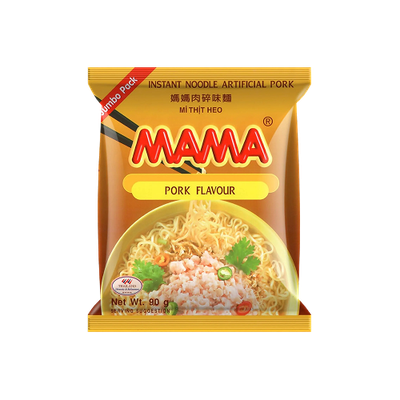 Mama Noodle Pork Flavour 90g 媽媽豬肉味即食麵 Mama Noodle Pork Flavour 90g