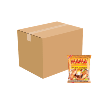 Mama Noodle Creamy ShrimpTom Yum 20x90g (CASE) 媽媽奶油冬蔭功蝦麵(箱)