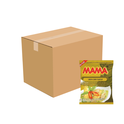 Mama Noodles Green Curry  (CASE) 20x90g