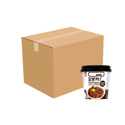Yongpoong Jjajang Topokki Yopokki 6x120g (CASE) 韓式炸醬年糕(箱)