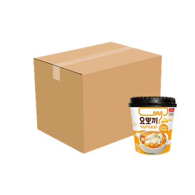 Yongpoong Cheese Topokki Yopokki 6x120g (CASE) 韓式芝士年糕(箱) Yongpoong Cheese Topokki Yopokki 6x120g (CASE) 韓式芝士年糕(箱)