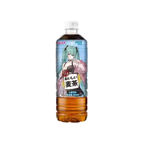 達亦多大麥茶飲料無糖600ml 初音未來特別款