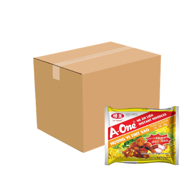 A-One Instant Noodles - Pork Flavour 30x85g (CASE) 味王豬肉味即食麵