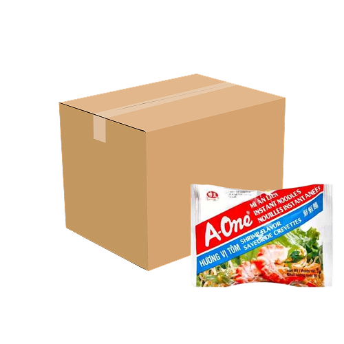 A-One Instant Noodles - Shrimp Flavour 30x85g (CASE) 