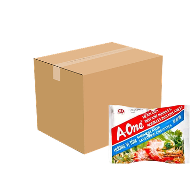 A-One Instant Noodles - Shrimp Flavour 30x85g (CASE) 