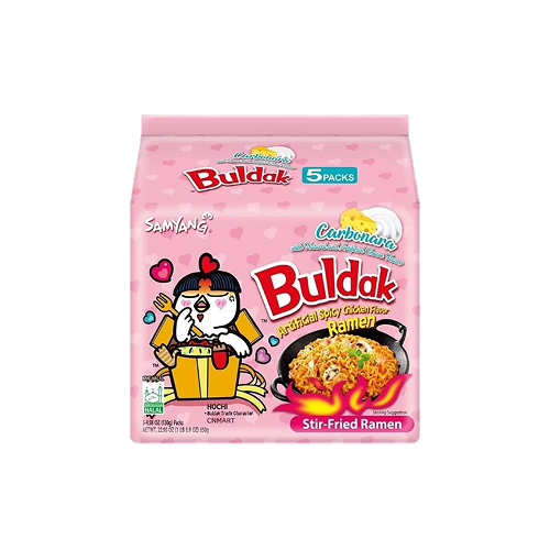 Samyang Carbonara Hot Chicken Ramen 5x130g