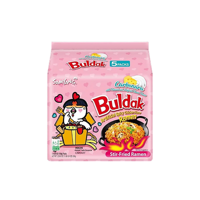 Samyang Carbonara Hot Chicken Ramen 5x130g