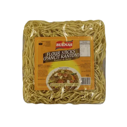 Buenas Flour Sticks Pancit Kanton 454g Buenas菲律賓麵