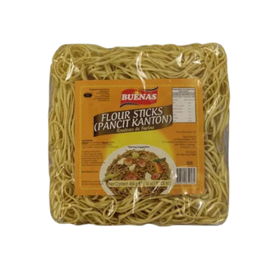 Buenas Flour Sticks Pancit Kanton 454g Buenas菲律賓麵