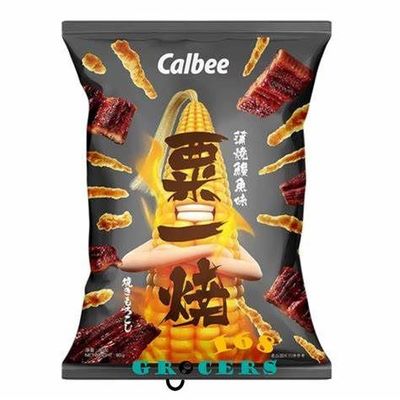CALBEE Grill-A-Corn - Eel Kabayaki 80g 卡樂B粟一燒蒲燒鰻魚味