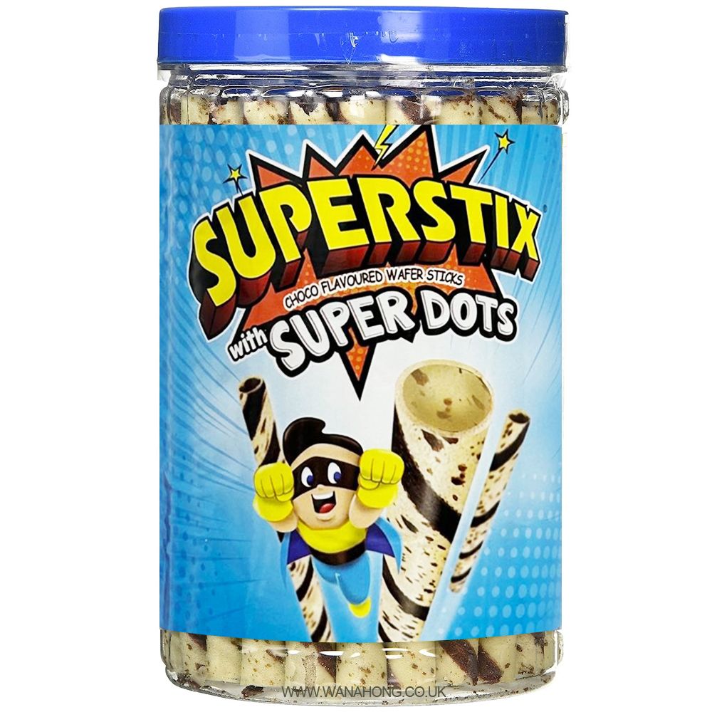 SUPER STIX Biscuit Sticks Chocolate Flavour 346g 朱古力味餅乾條