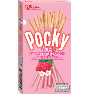 Glico Pocky Strawberry Flavour 43g 草莓百力滋