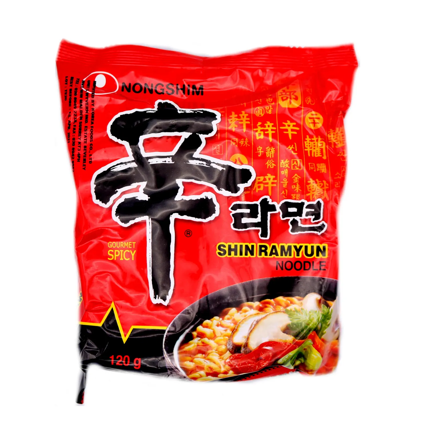 Nongshim Shin Ramyun 120g 農心辛拉麵