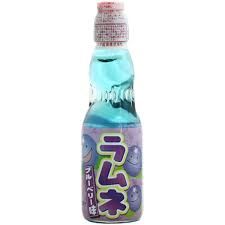 Hatakosen Blueberry Ramune Soda 200ml 哈達藍莓波子汽水