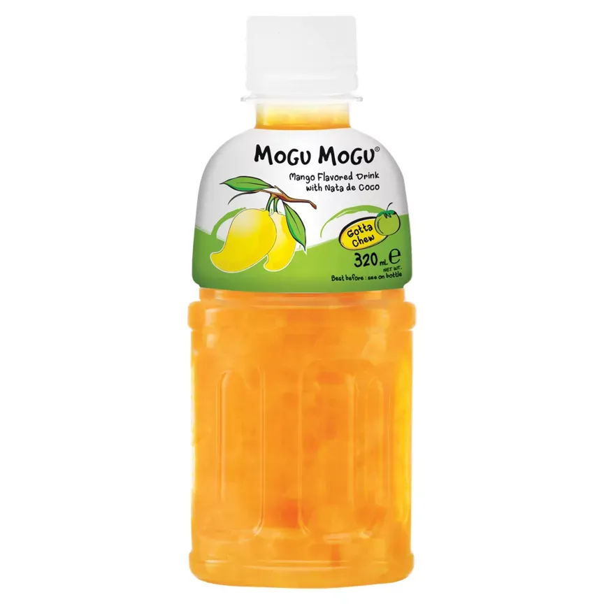 *Mogu Mogu Nata De Coco Drink Mango 320ml MOGU MOGU 芒果味