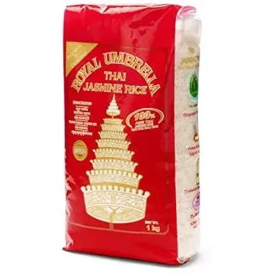 Royal Umbrella Thai Jasmine Rice 1kg 皇傘泰國茉莉香米