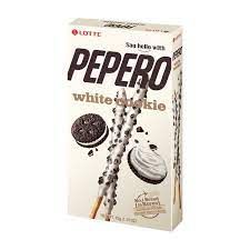 LOTTE White Choco Cookie Pepero 32g 樂天白朱古力曲奇百力滋