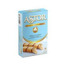 Astor Vanilla Wafer Roll 40g 香草威化條