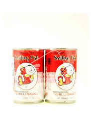 Smiling Fish Fried Mackerels Chilli - Premium Dual Pack  2x155g 樂魚牌辣醬炸馬鮫魚-孖裝