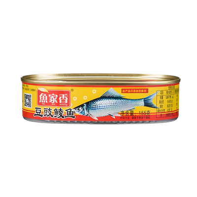 You Jia Xiang Fried Dace With Salted Black Beans 184g 魚家香豆豉鯪魚