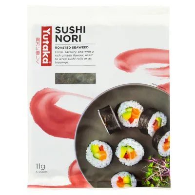 Yutaka Roasted Seaweed Sushi Nori 11g (5pc) 壽司紫菜