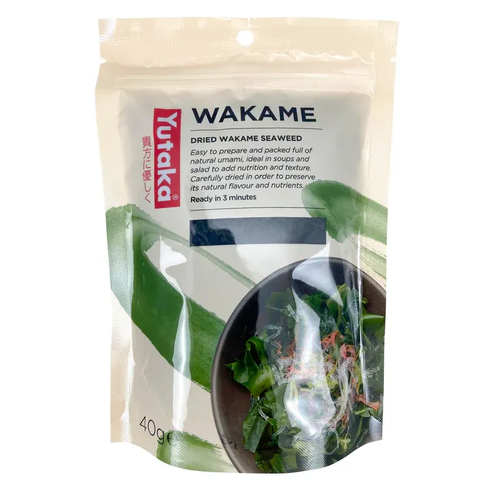 Yutaka Dried Wakame Seaweed 40g 乾海帶