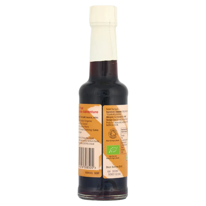 Yutaka Organic Tamari Soy Sauce 150ml 有機醬油