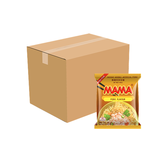 Mama Noodles Pork Flavour 20x90g (CASE) 媽媽豬肉味即食麵(箱)