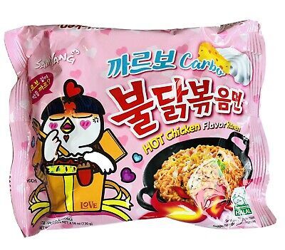 Samyang Carbonara Hot Chicken Ramen 130g 三養卡邦尼辣雞麵