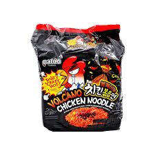 Paldo Volcano Chicken Noodle 4x140g 八道火山雞麵
