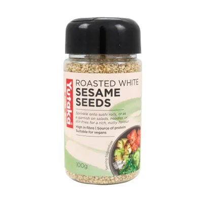 Yutaka Roasted White Sesame Seeds 100g 烤白芝麻