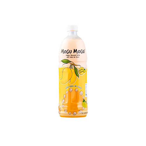 *Mogu Mogu Nata De Coco Drink Mango 1L MOGU MOGU芒果味