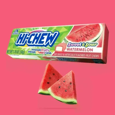 *Morinaga Hi-Chew Watermelon 50g 西瓜味軟糖