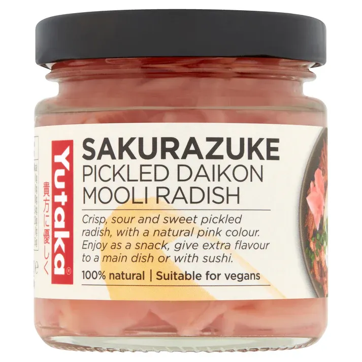 Yutaka Sakurazuke - Pink Pickled Radish 110g 醃粉紅蘿蔔