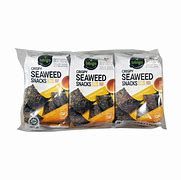 BIBIGO Crispy Seaweed Snacks BBQ 3x5g 燒烤味脆紫菜小吃