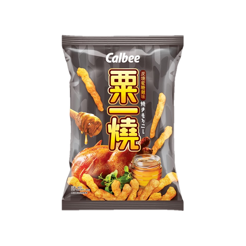 CALBEE Grill-A-Corn - Honey Chicken 80g 卡樂B粟一燒炭燒蜜糖雞味